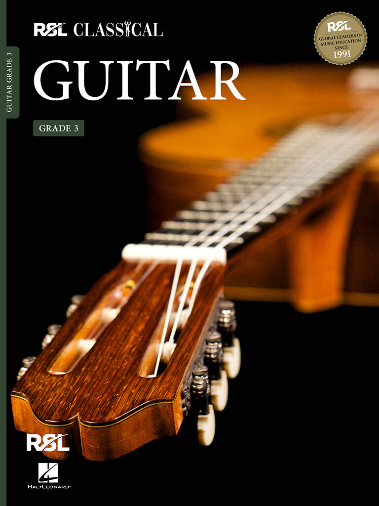 Rsl Classical Guitar 2022 Grade 3 Sheet Music