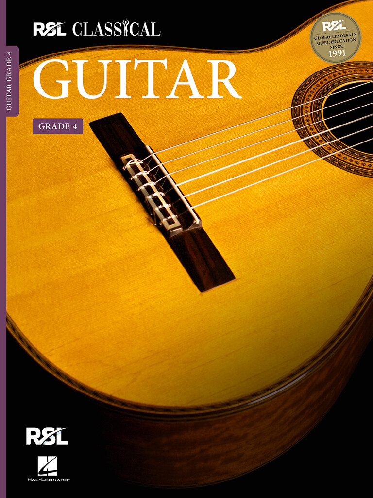 Rsl Classical Guitar 2022 Grade 4 Sheet Music