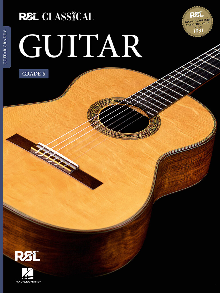 Rsl Classical Guitar 2022 Grade 6 Sheet Music