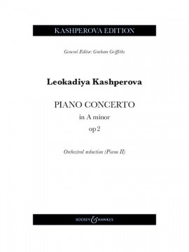 Kashperova Piano Concerto In A Min Op2 Piano Ii Sheet Music