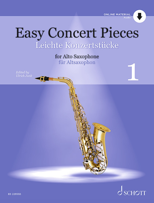 Easy Concert Pieces 1 Alto Saxophone + Online Sheet Music