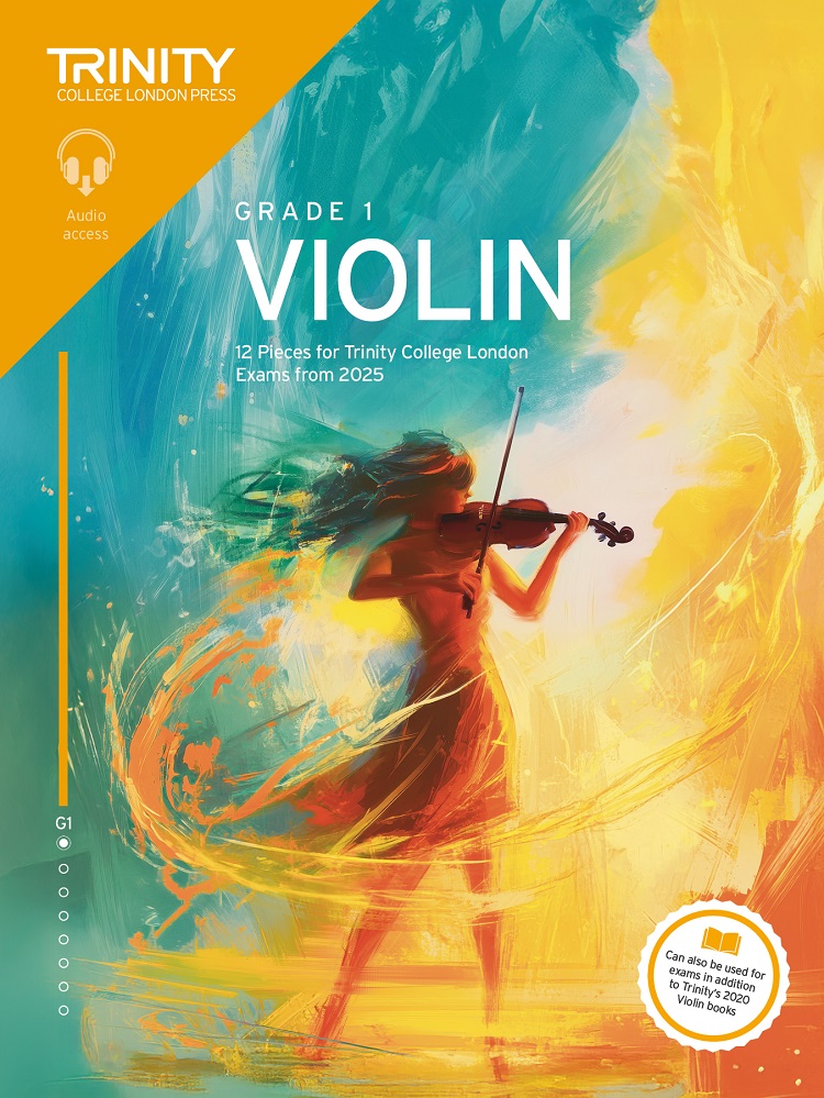 Trinity Violin Exam From 2025 Grade 1 Score & Part Sheet Music