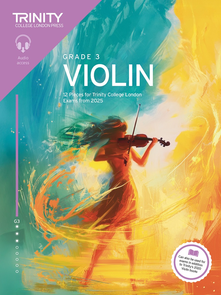 Trinity Violin Exam From 2025 Grade 3 Score & Part Sheet Music