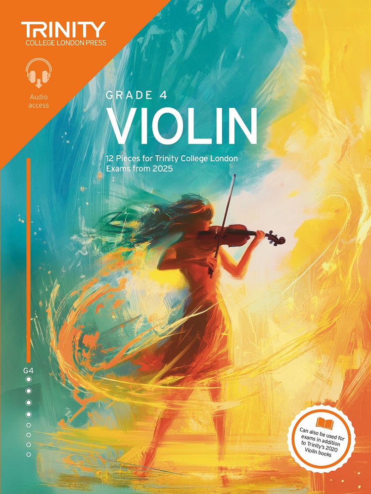 Trinity Violin Exam From 2025 Grade 4 Score & Part Sheet Music