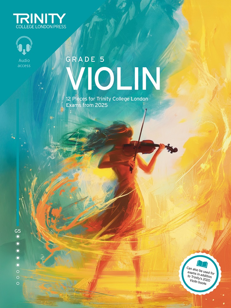 Trinity Violin Exam From 2025 Grade 5 Score & Part Sheet Music