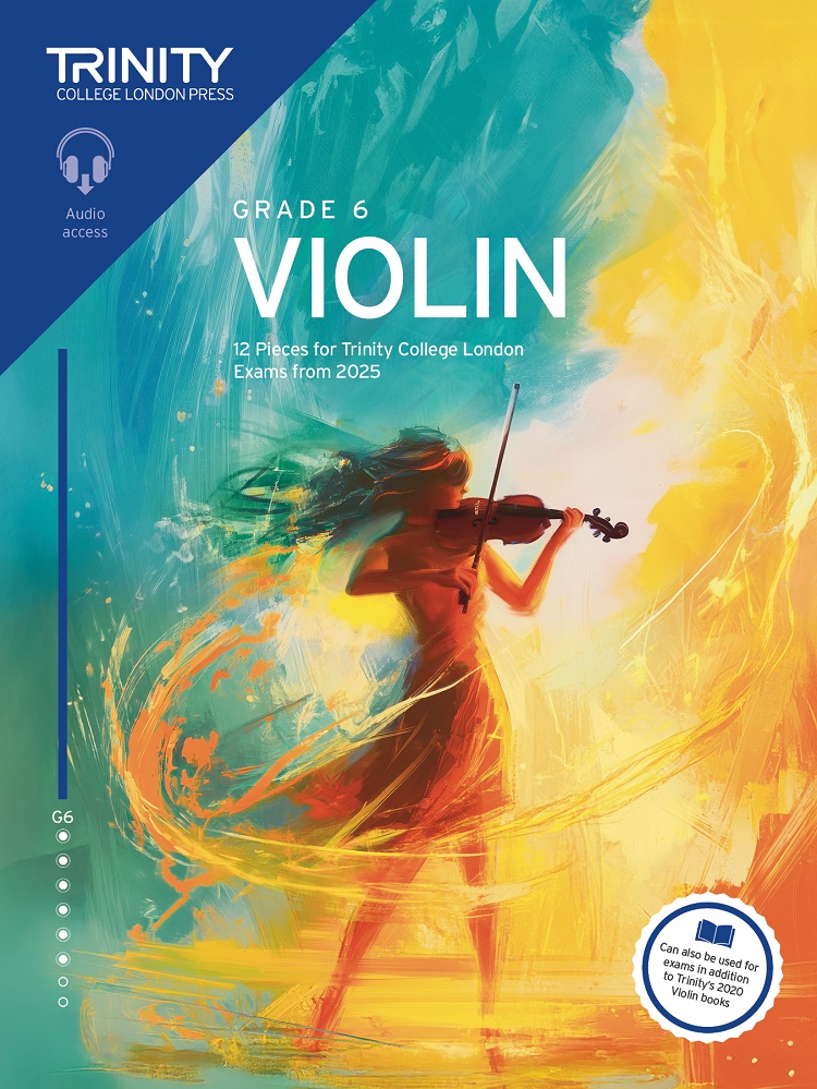 Trinity Violin Exam From 2025 Grade 6 Score & Part Sheet Music