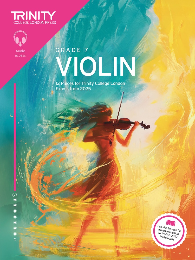 Trinity Violin Exam From 2025 Grade 7 Score & Part Sheet Music