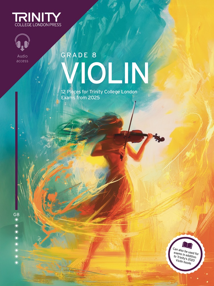 Trinity Violin Exam From 2025 Grade 8 Score & Part Sheet Music