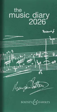 Boosey & Hawkes The Music Diary 2026 Green Sheet Music