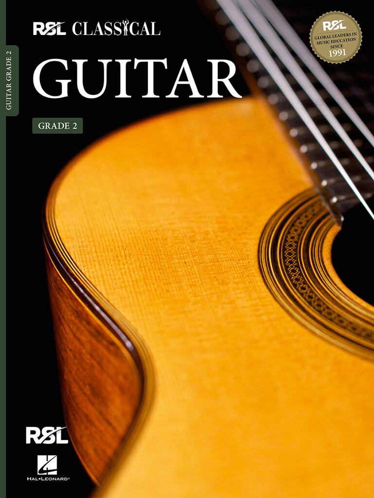 Rsl Classical Guitar 2022 Grade 2 Sheet Music