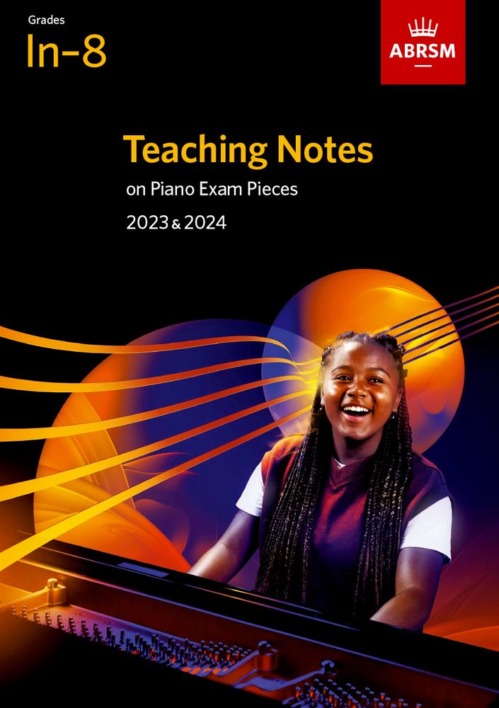 Piano Exam 2023-2024 Initial-grade 8 + Notes Pack Sheet Music
