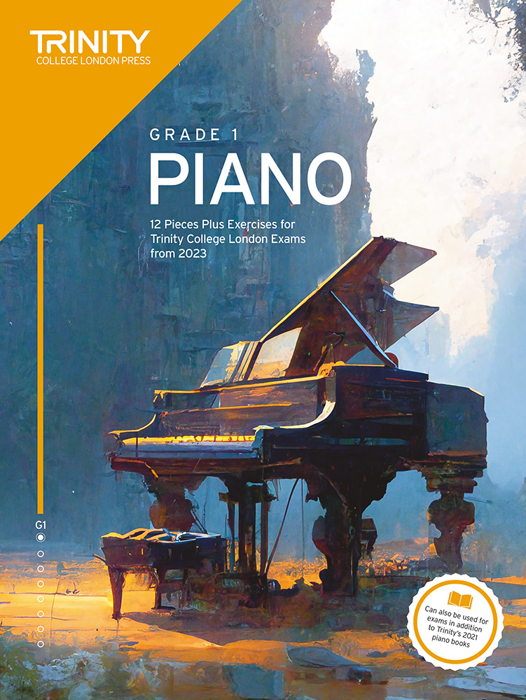 Trinity Piano Exam From 2023 Grade 1 Book Only Sheet Music