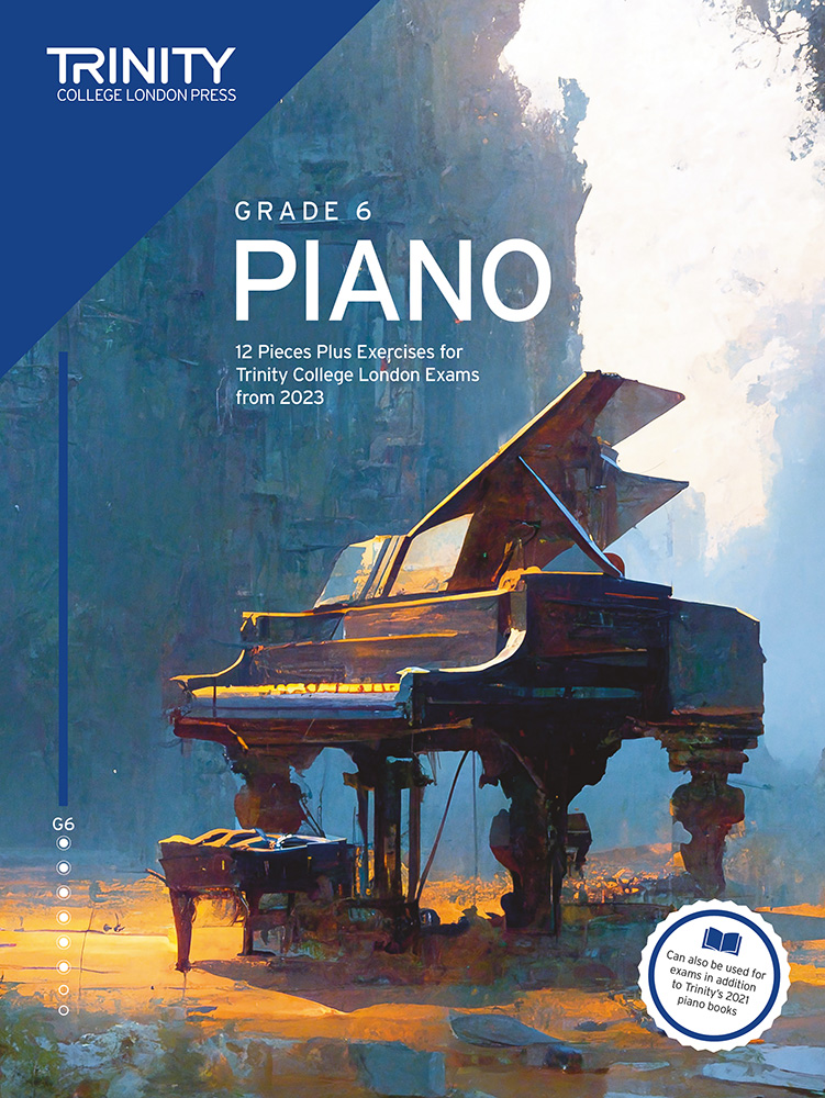 Trinity Piano Exam From 2023 Grade 6 Book Only Sheet Music