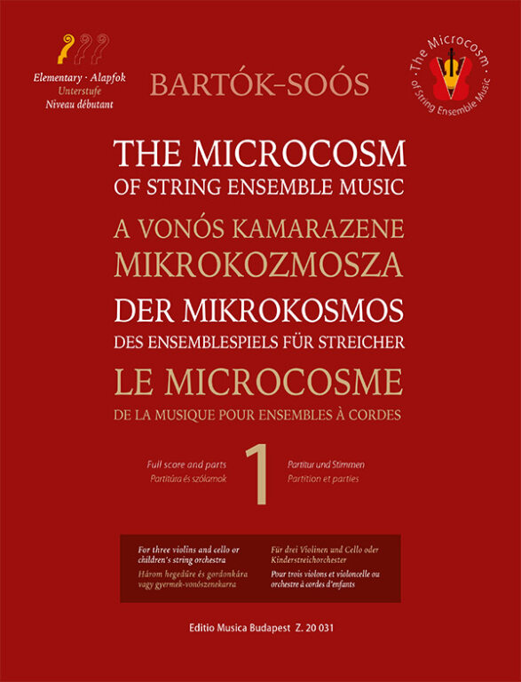 Bartok The Microcosm Of String Ensemble Music 1 Sheet Music
